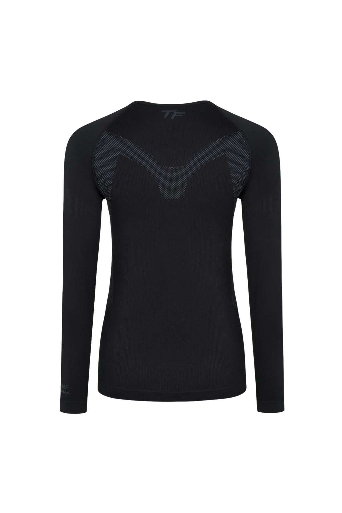 THERMOFORM Erkek Seamless Termal Sweatshirt Siyah görsel 3