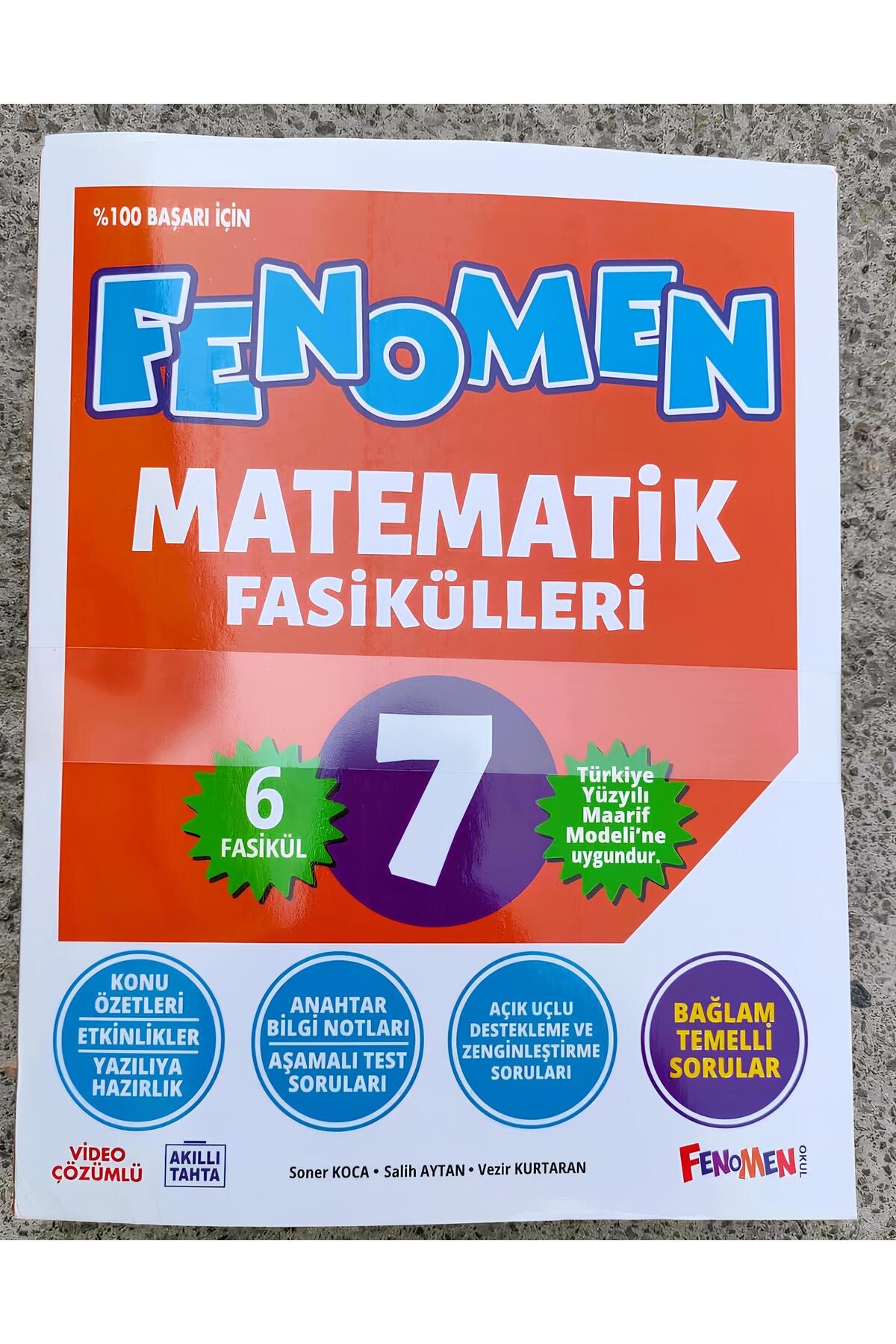 fenomen okul 2027 Maarif Fenomen 7. Sınıf Matematik Fasikül Seti