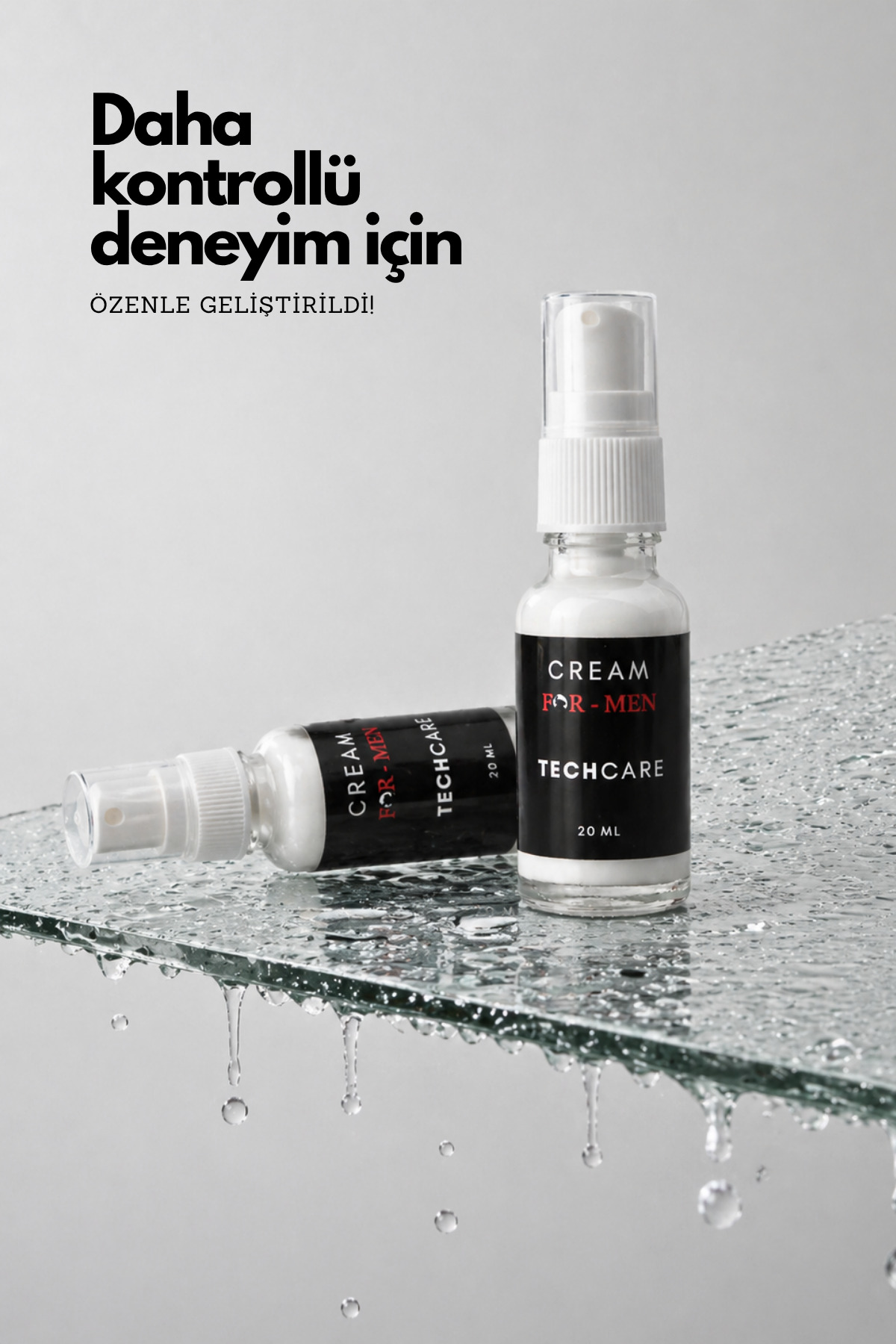 2'Li Erkek Kremi Uzun Süren Deneyim-For Men Premium Cream-Geciktir — TC20-20 — تصویر 3 از 5