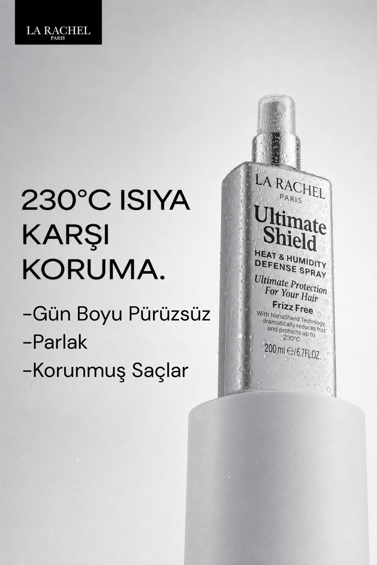 La Rachel Elektriklenmeyen, Pürüzsüz Ve Parlak Saçlar İçin Isı Ve Boya Koruyucu Profesyonel Bakım Spreyi - Fiyatı, Yorumları