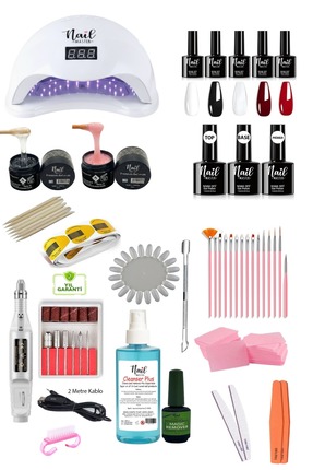 Nail Master Protez Tırnak Kalıcı Oje Full Set