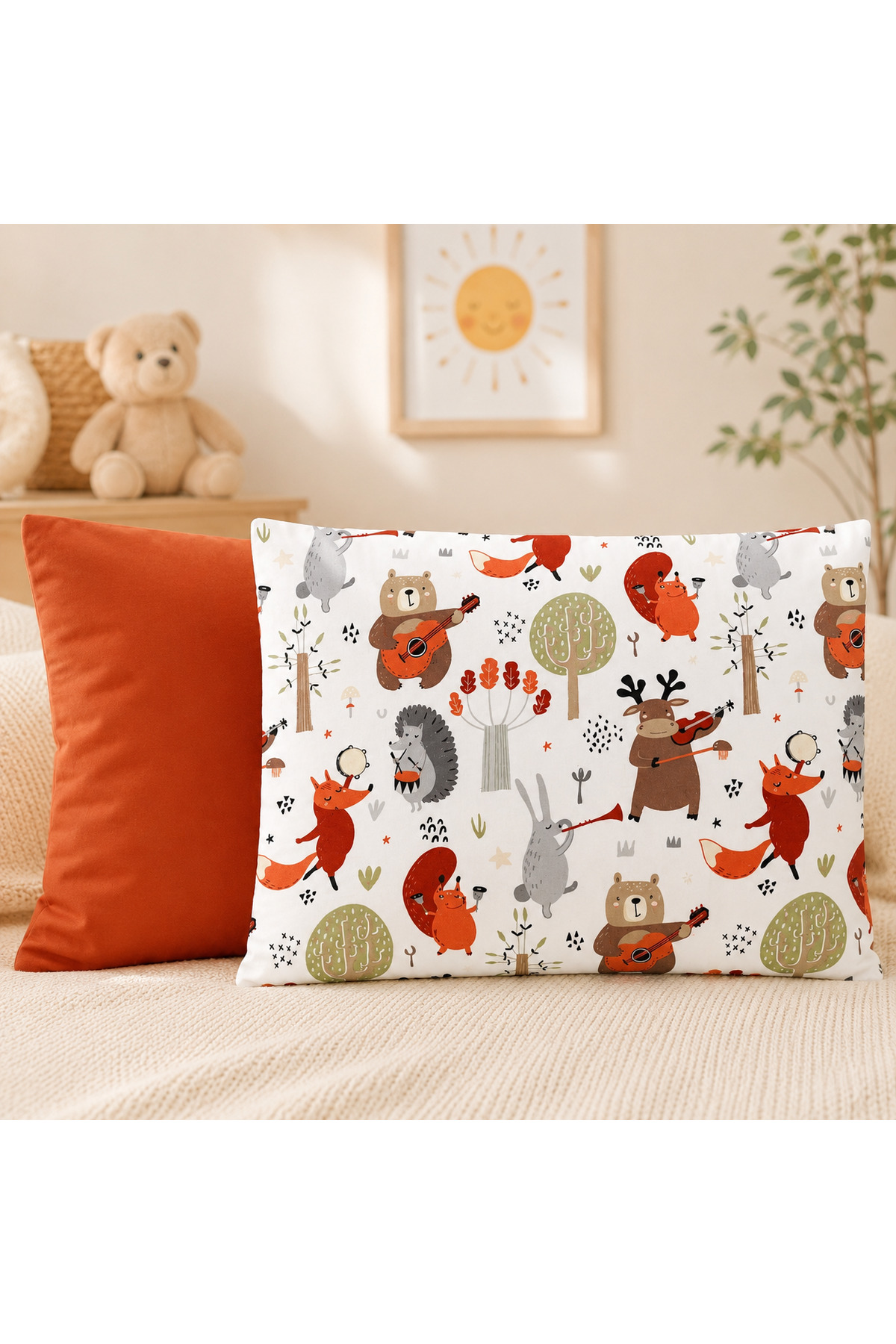 100% Cotton 2-Piece Pillowcase Baby & Child 35 x 45 cm