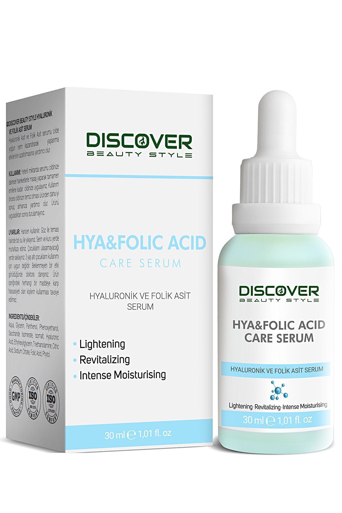 Yoğun Nemlendirme ve Dolgunlaştırıcı Etkili Yenileyici Hyaluronik ve Folik Asit Serum 30 ml — 860095 — تصویر 5 از 5