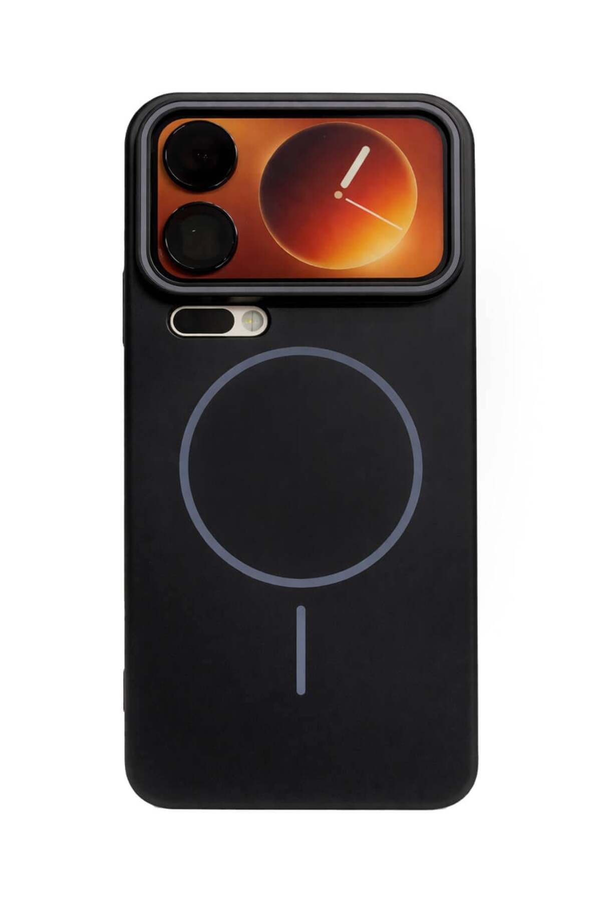 MI 17 Pro Max Compatible Camera Protruding Magsafe Wireless Charging Hard Non-Yellowing Silicone Case