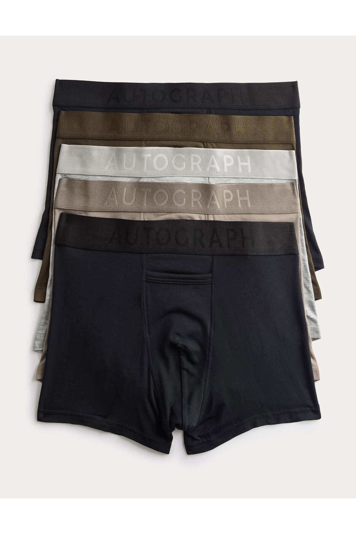 Marks & Spencer Autograph Yatay Cepli 5'li Trunk - Fiyatı, Yorumları
