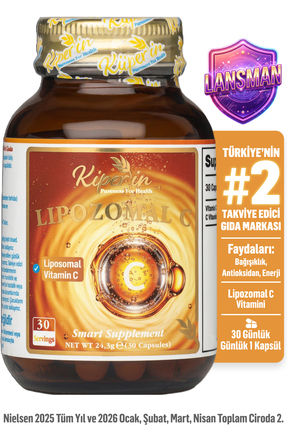 Kiperin Lipozomal C Vitamini 500mg | Lipozomal Kaplama ile Çok Yüksek Biyoakt...