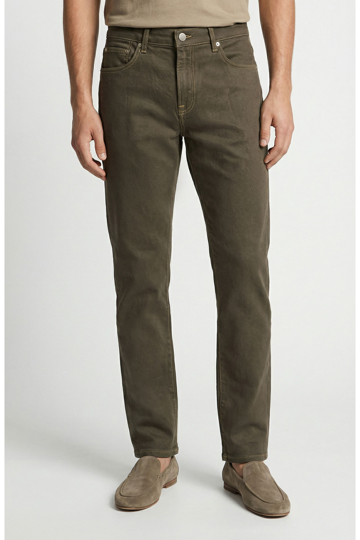 Network Haki Denim Pantolon görsel 2