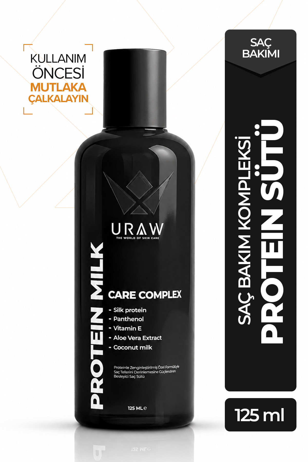 Uraw Protein Sütü | Saç Bakım Sütü 125 ml | Durulanmayan Onarıcı Bakım Kompleksi — TYC3C710AB395C78F5FCA6F00