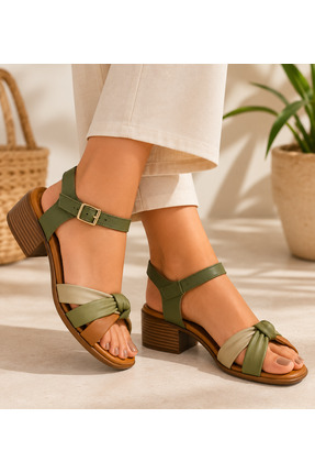 Maiss Shoes Hakiki Deri Kadın Sandalet