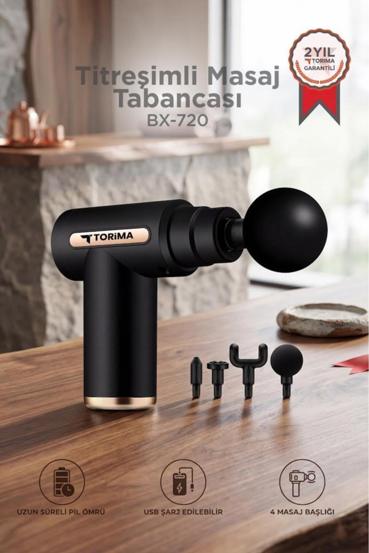Toshi出品　9/6 Torima Masaj Tabancası Sporcu Masaj Aleti Titreşimli Şarjlı Kas