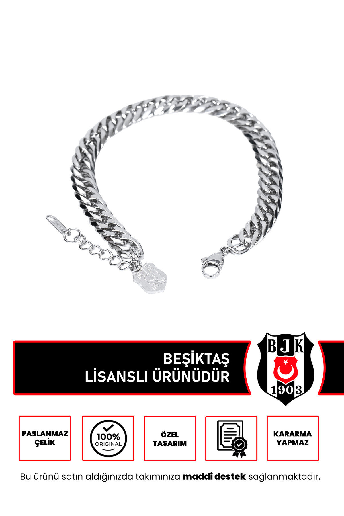 Beşiktaş Çelik BİLEKLİK-2