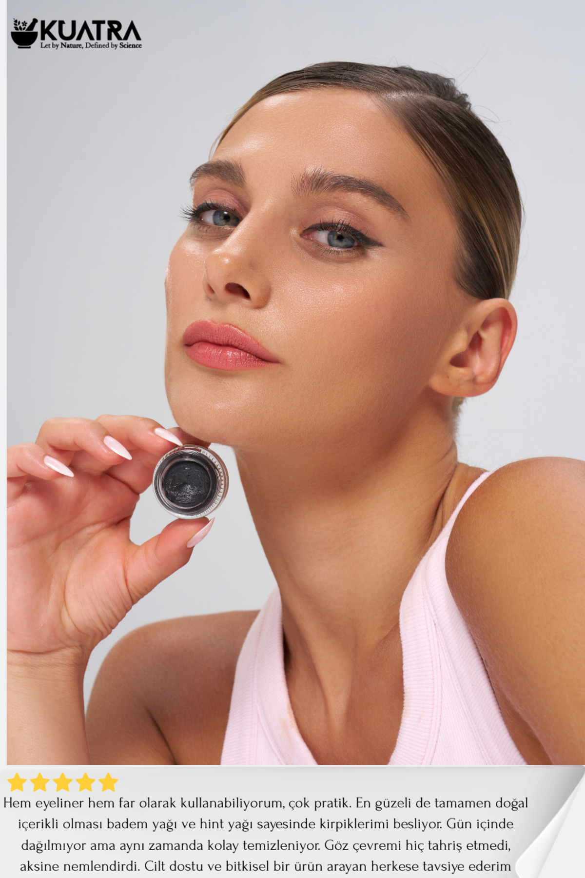 Lash Elixir Noir Eye Shadow/Liner Multi-Use Tint with Lash &Skin Care — مشکی 12 — تصویر 8 از 9