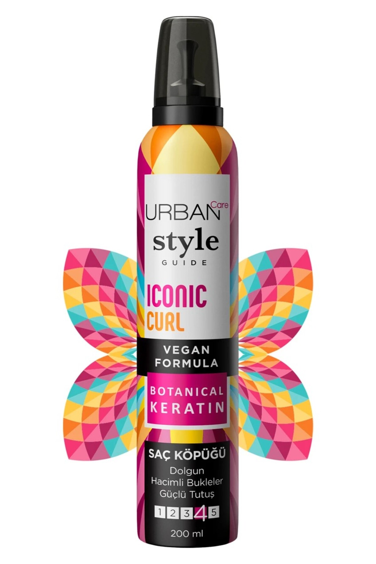 Style Guide Iconic Curl Hacimli Bukleler Sağlayan Saç Köpüğü-Güçlü Tutuş-vegan-200 ml — 8680690705854 — تصویر 3 از 3