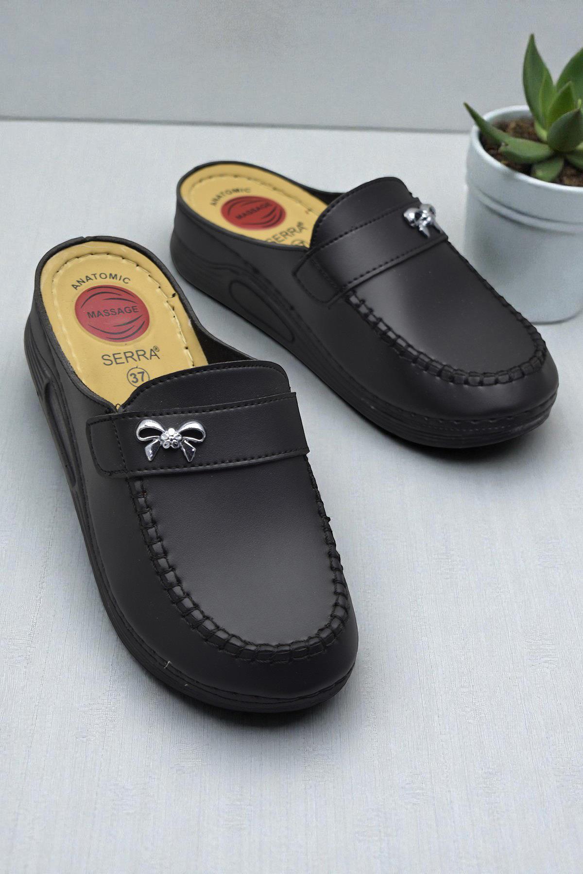 1503 Casual Orthopedic Sole Casual Women's Slippers Covered Front Women's Slippers
