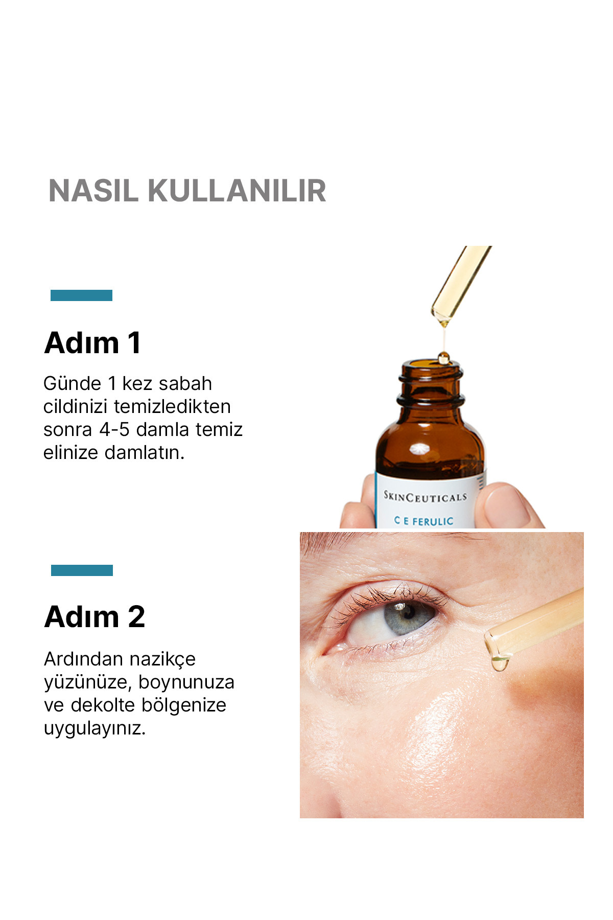 C E Ferulic İnce Çizgi & Kırışıklı Karşıtı Saf C Vitamini Serumu 30ml — 635494363210 — تصویر 8 از 9