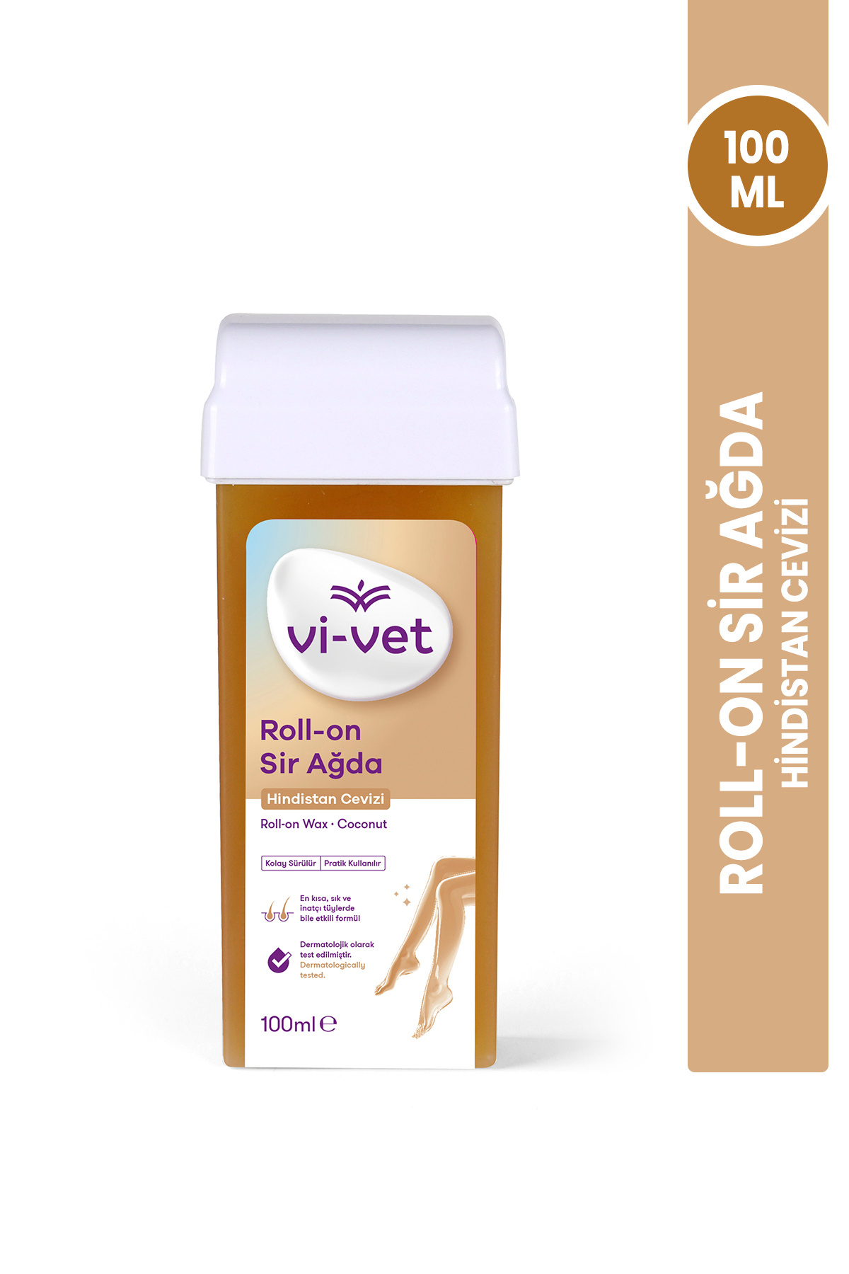Vi-vet Roll-On Sir Ağda 100 ml Hindistan Cevizi — ee562d9c
