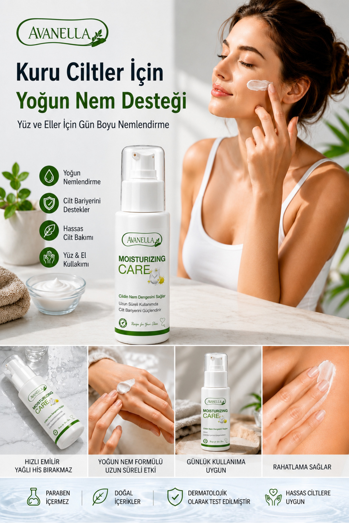 E.gzama Atopik Kuru Ciltler İçin 100ml Nemlendirici Krem — TYC1C03FF239BAC106 — تصویر 2 از 3
