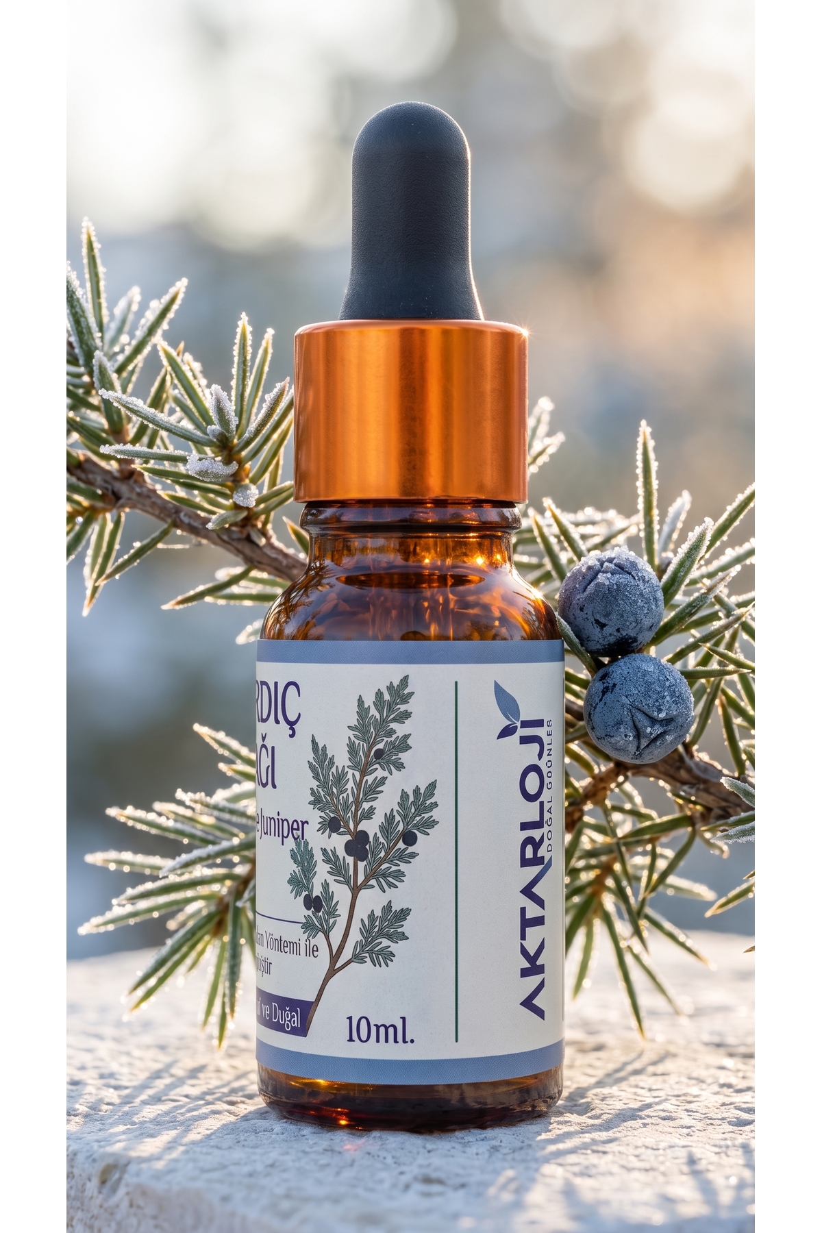 Ardıç Uçucu Yağı 10 ml / %100 Saf Ve Doğal / Juniper Berry Oil — A1-Ardıç-yag-10 — تصویر 4 از 8
