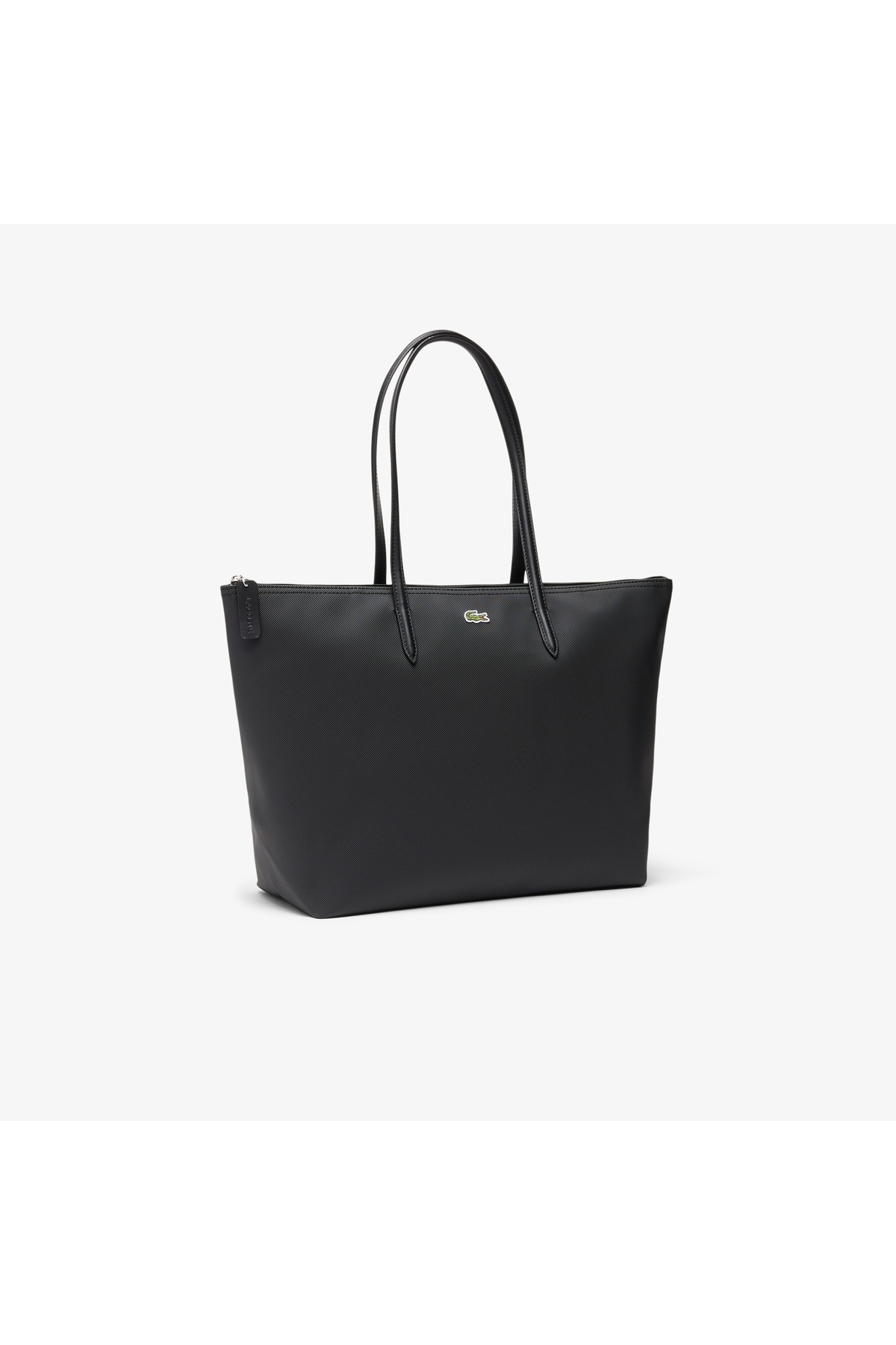 Lacoste Large L.12.12 Kadın Siyah Omuz Çantası görsel 2