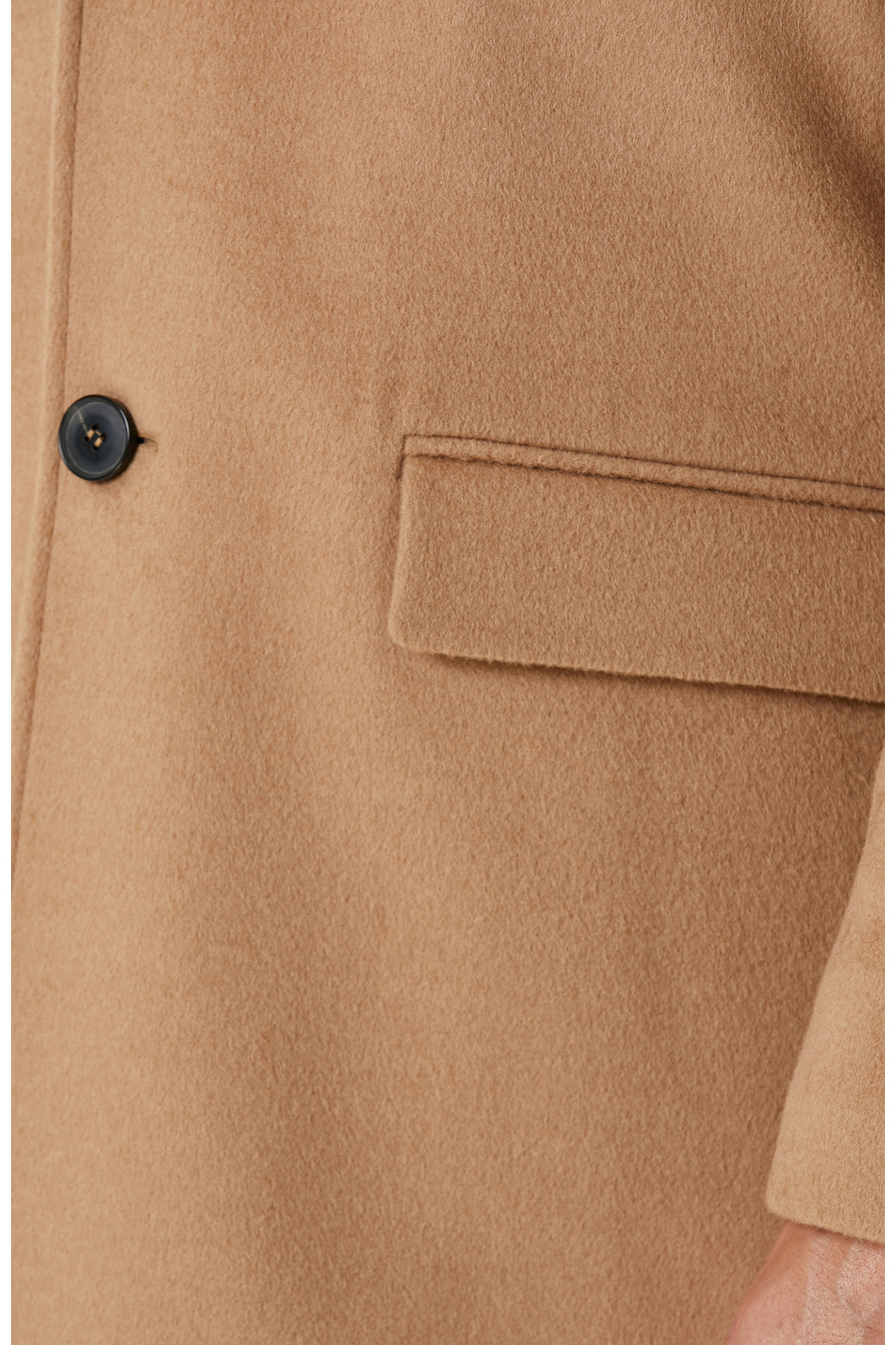 Network Limited Camel Kaşmir Palto görsel 7