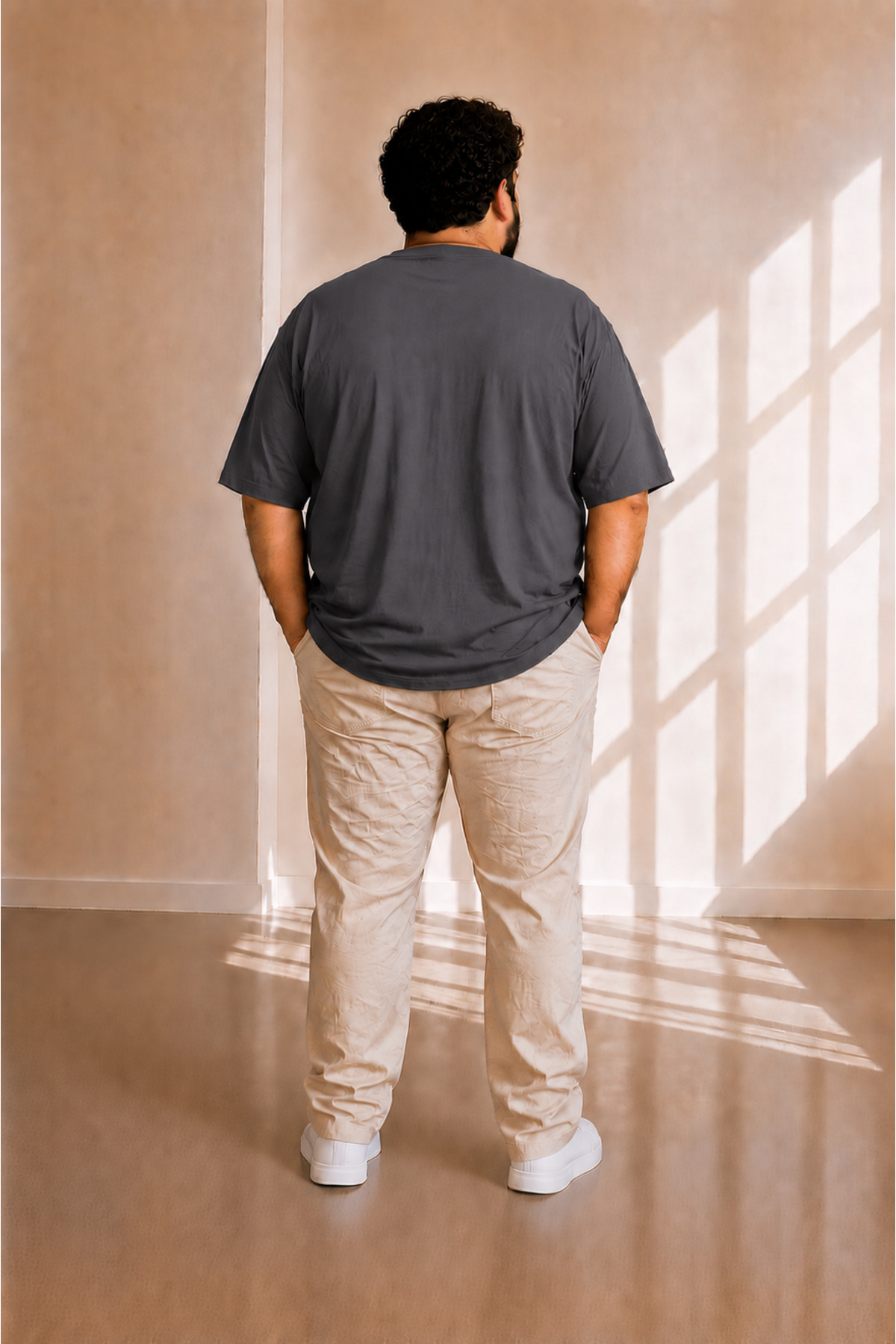sngl tekstil Erkek Büyük Beden Oversize Kısa Kollu T-shirt 3xl 4xl 5xl 6xl 7xl 8xl 9xl 10xl görsel 3