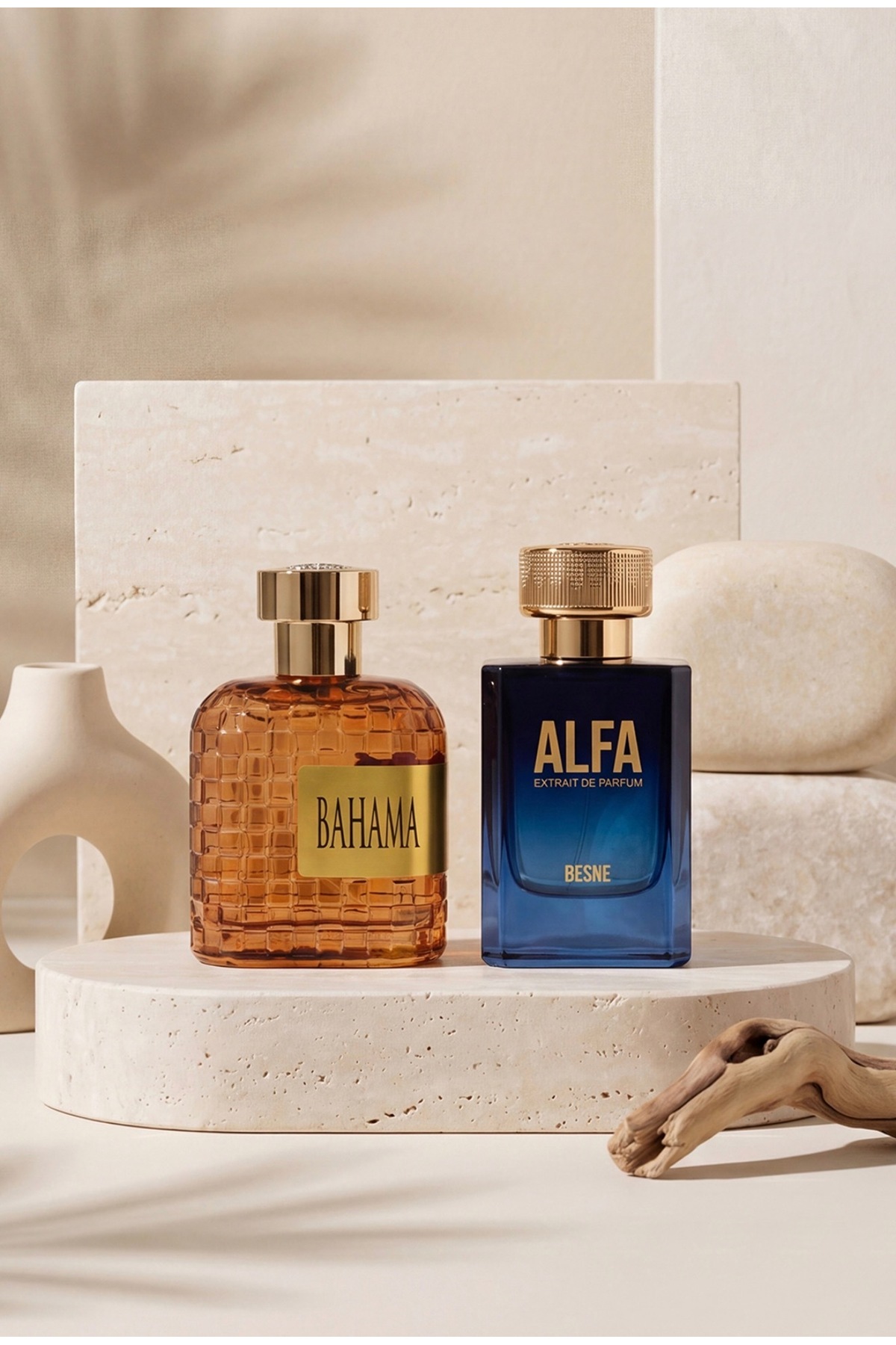 ست عطر مردانه Besne Perfume Alfa Bahama Niche — 2992 — تصویر 2 از 5