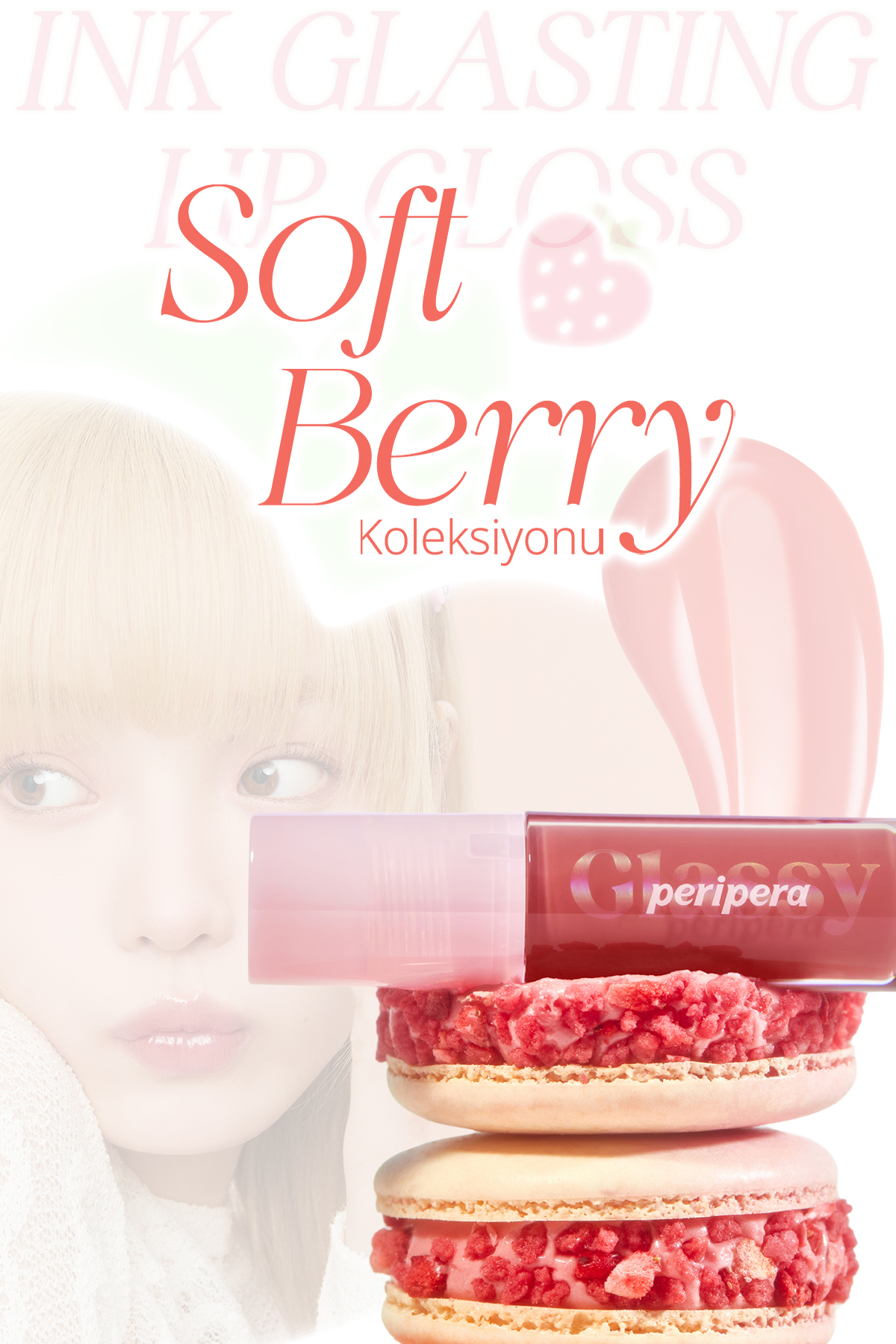 Dudaklara Dolgun ve Işıltılı Görünüm Sunan Gloss Ink Glasting Lip Gloss (16 All That Berry) — زرشکی 5568 — تصویر 9 از 9