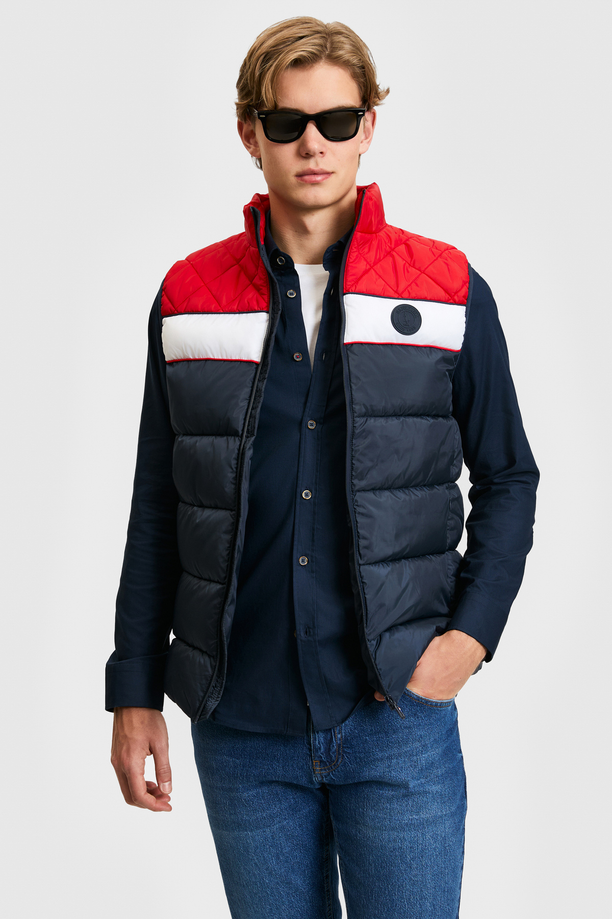 U.S. Polo Assn. Erkek Lacivert Yelek 50318835-VR033