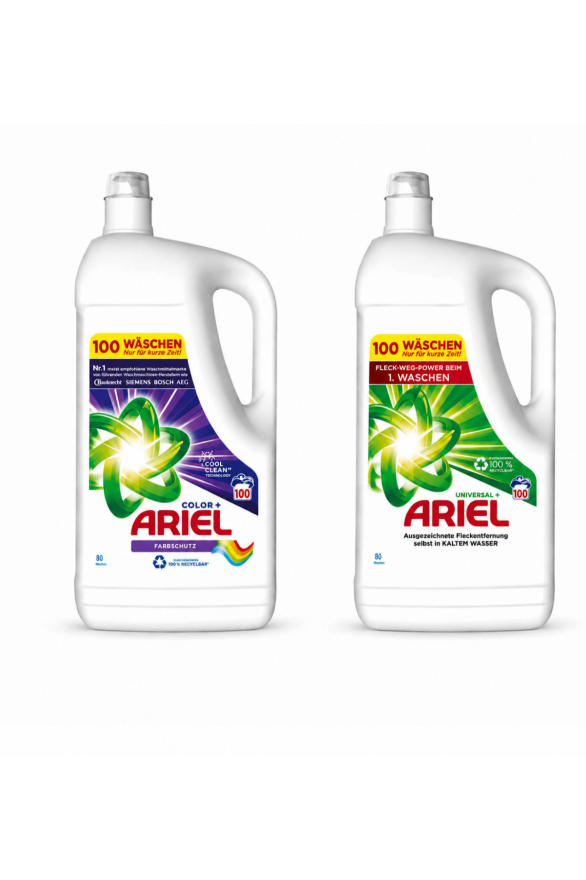 Ariel Professional Комплект от 2 броя Color+ и универсален течен перилен преп...