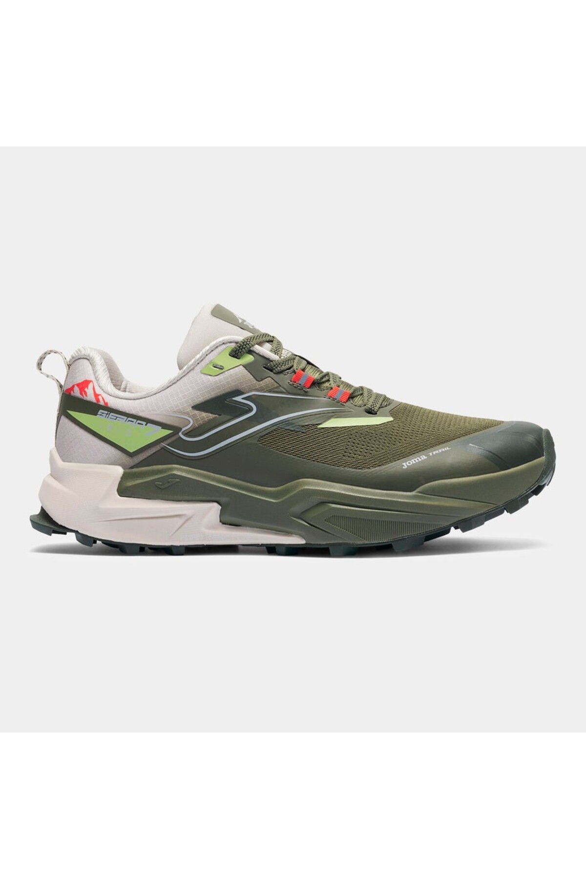 Joma TKSIES2623 Sierra Erkek Trail Koşu Ayakkabısı Haki
