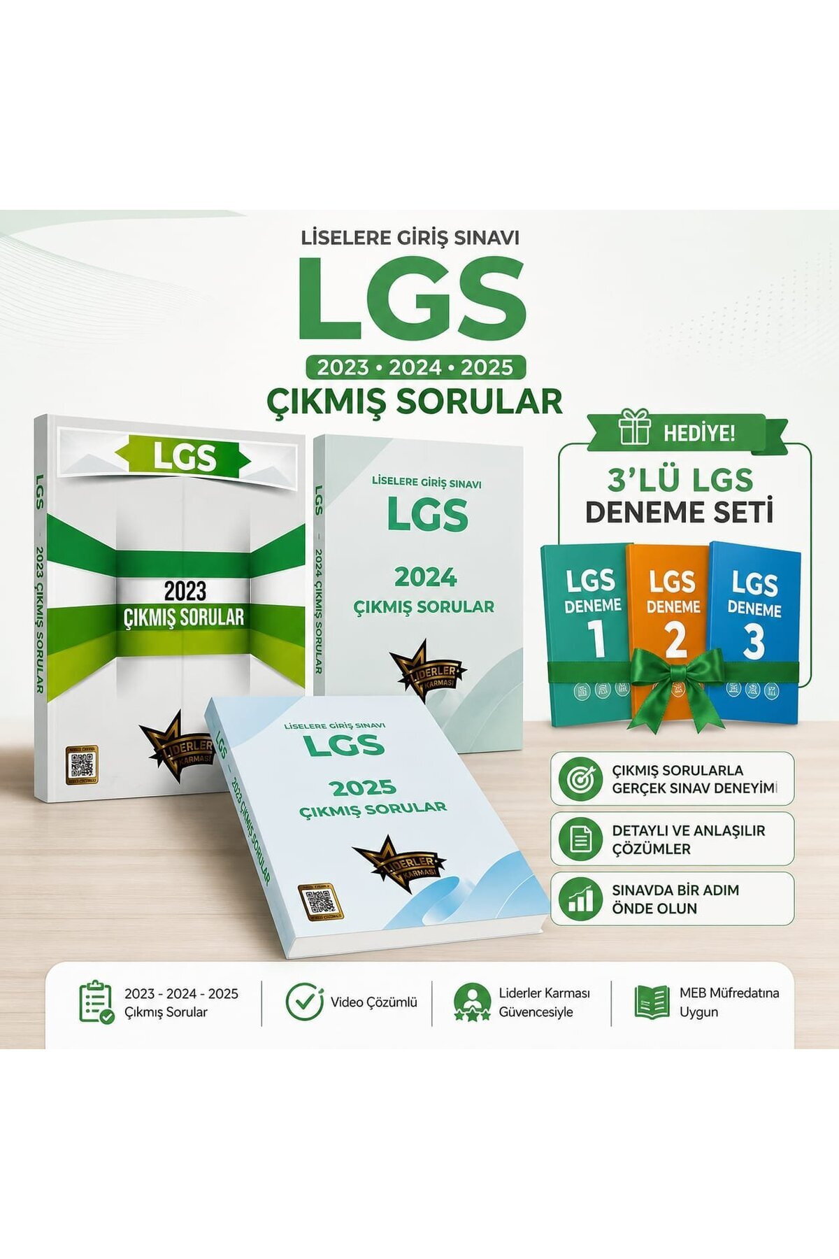 りょうちむオリジナルCD『今出来ること3』プレミアムSセット！ Karma Kitaplar LGS SON 3 YIL ÇIKMIŞ SORULAR-3'LÜ LGS DENEME