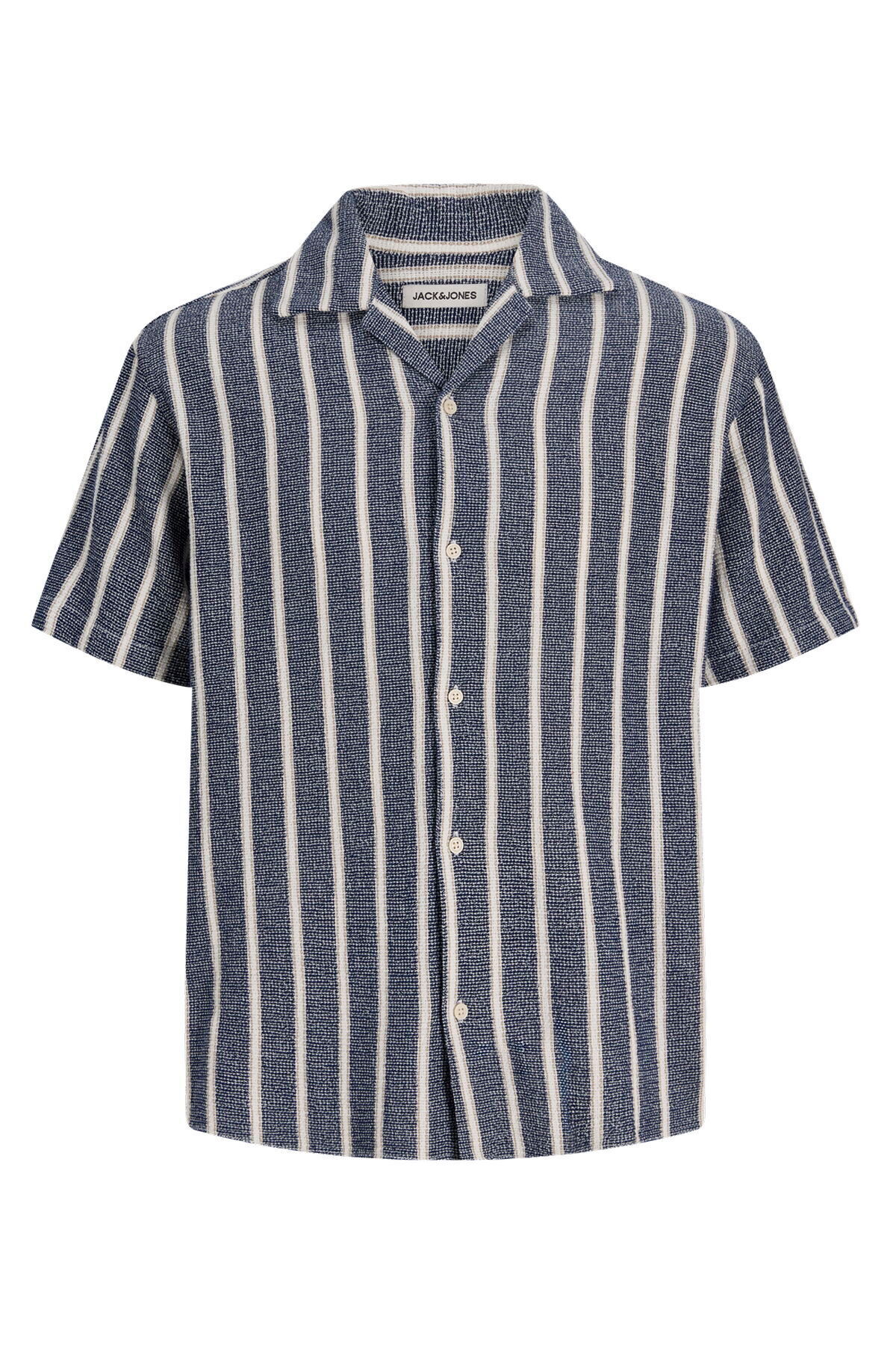 پیراهن آستین کوتاه یقه اسکی مردانه - کوبا جک اند جونز پیراهن Jack & Jones