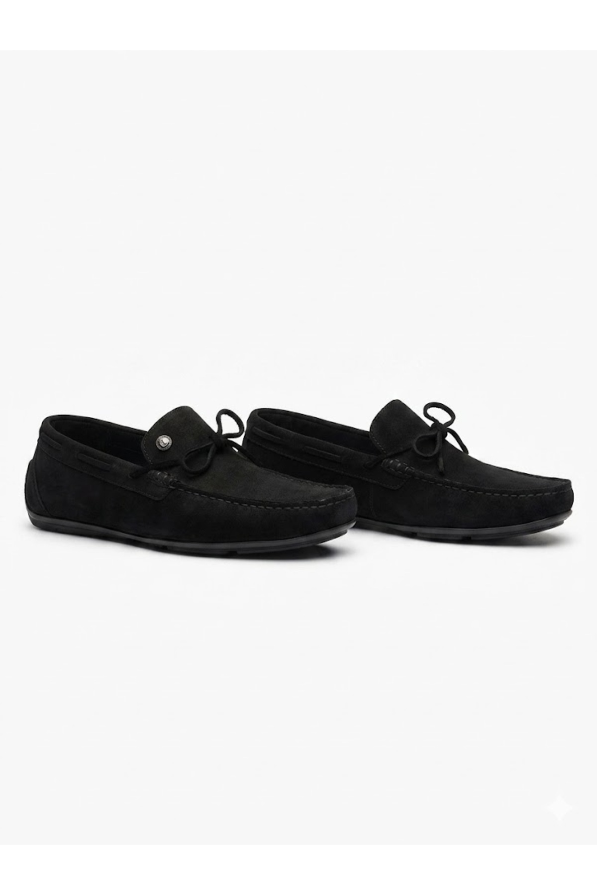 Pierre Cardin Siyah Süet Günlük Rahat Kullanım Loafer Ayakkabı -1642622 görsel 2