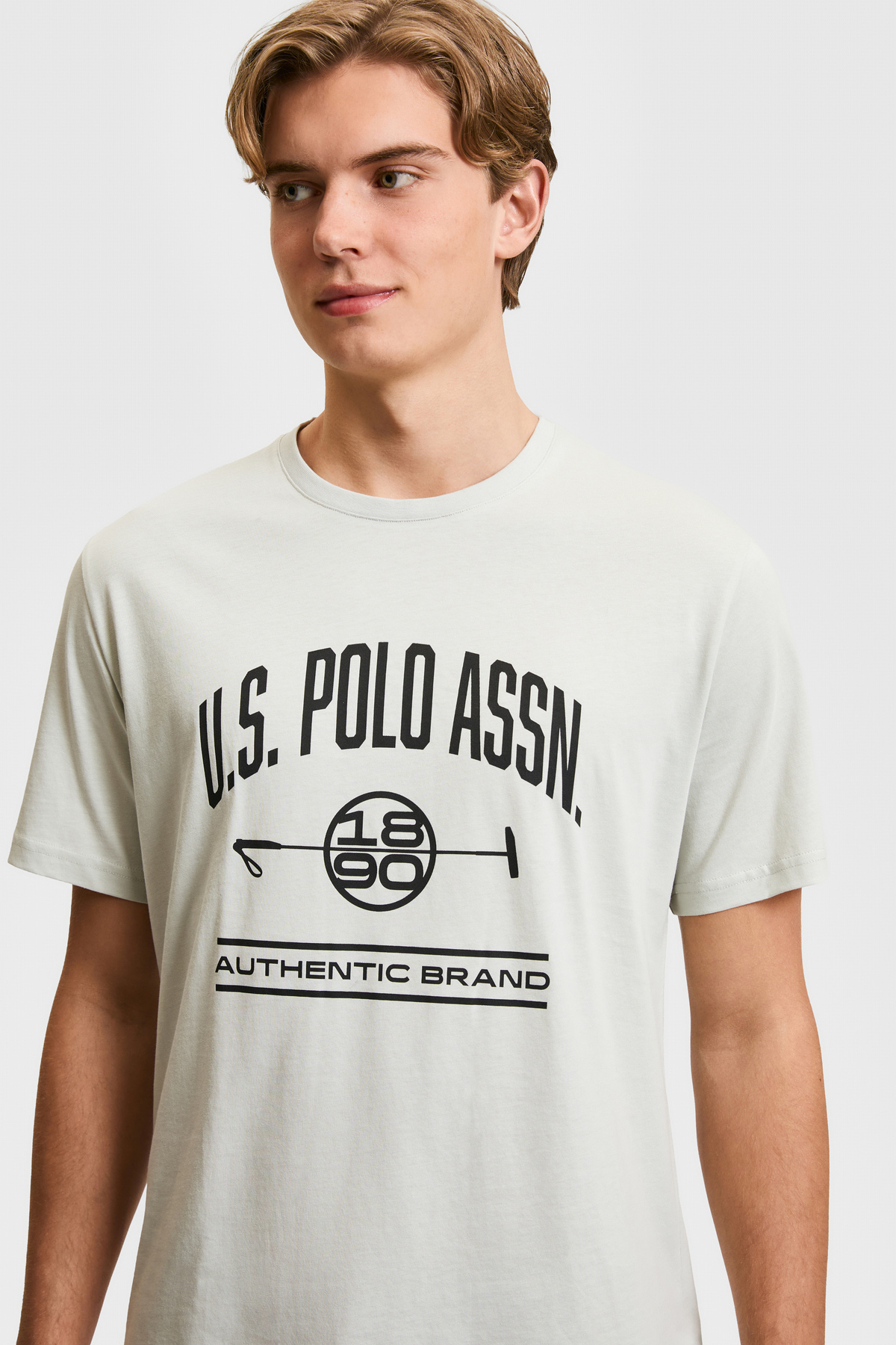ست پیژامه و لباس خواب مردانه یقه گرد | یو اس پولو U.S. Polo Assn. 50326139 TR - تصویر 2