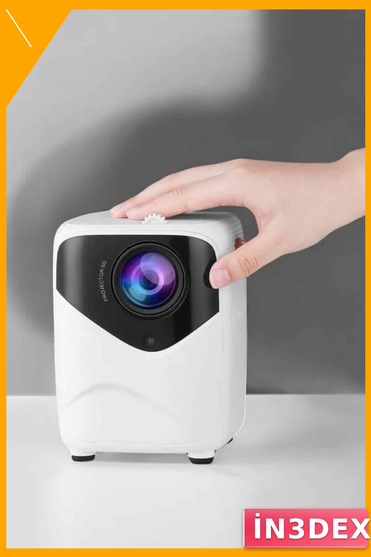 Wifi Destekli 720p HD Projeksiyon Cihazı 64GB Depolama