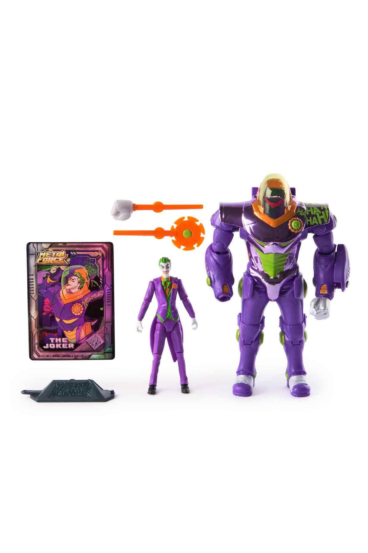 Feyza Oyuncak DC Metal Force The Joker Zırhlı Figür 15 cm Zırhlı