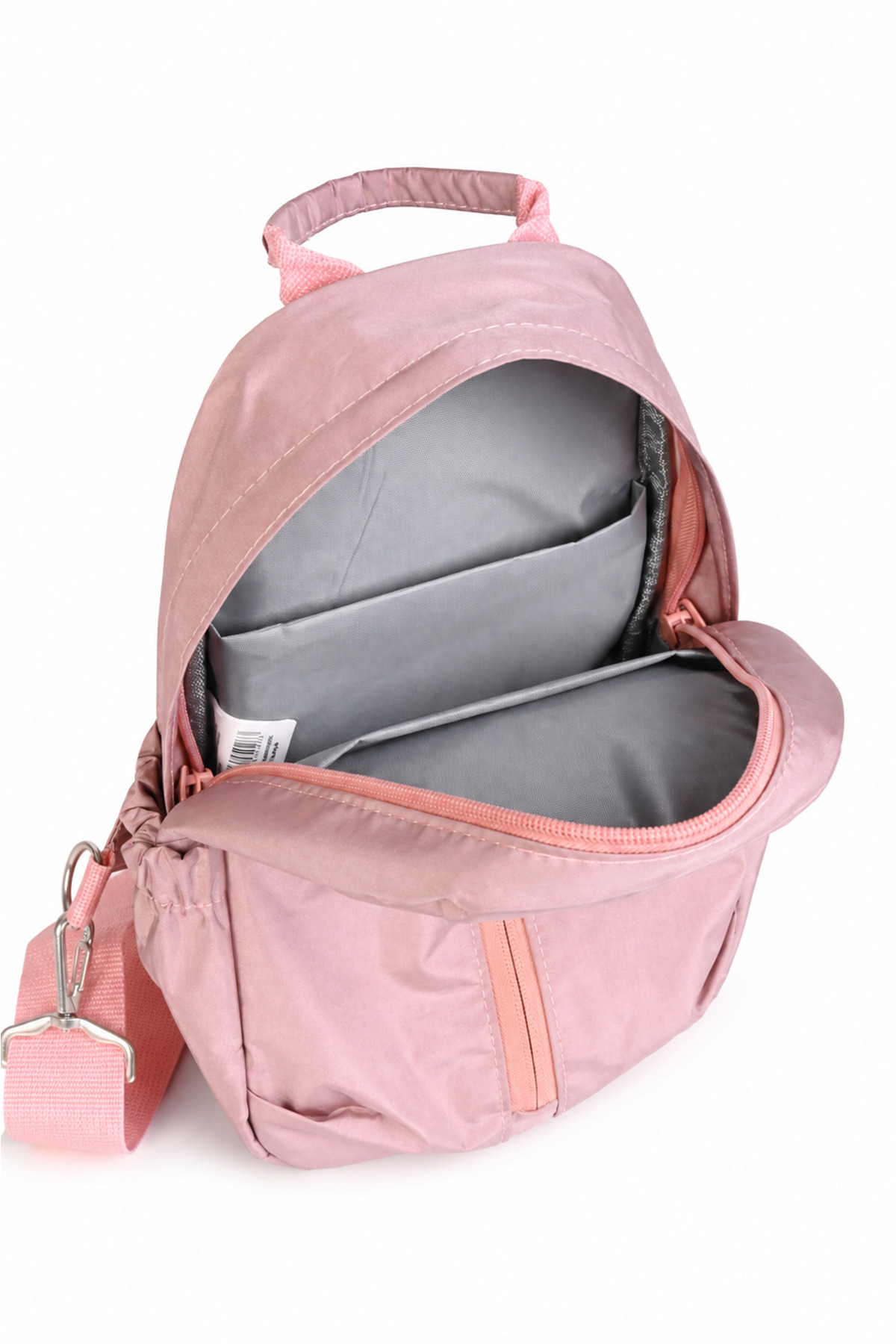WANDER BAG Wander 6630 Su İtici Kumaş ve Fermuar Özellikli Çapraz Askılı Omuz Çantası görsel 6