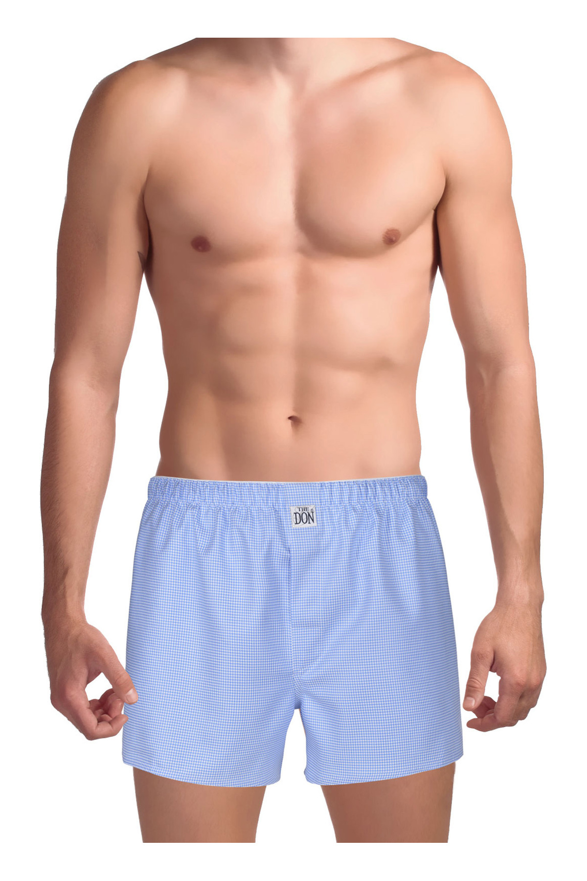 TheDon The Don Mavi Erkek Desenli Boxer TDNPOP121