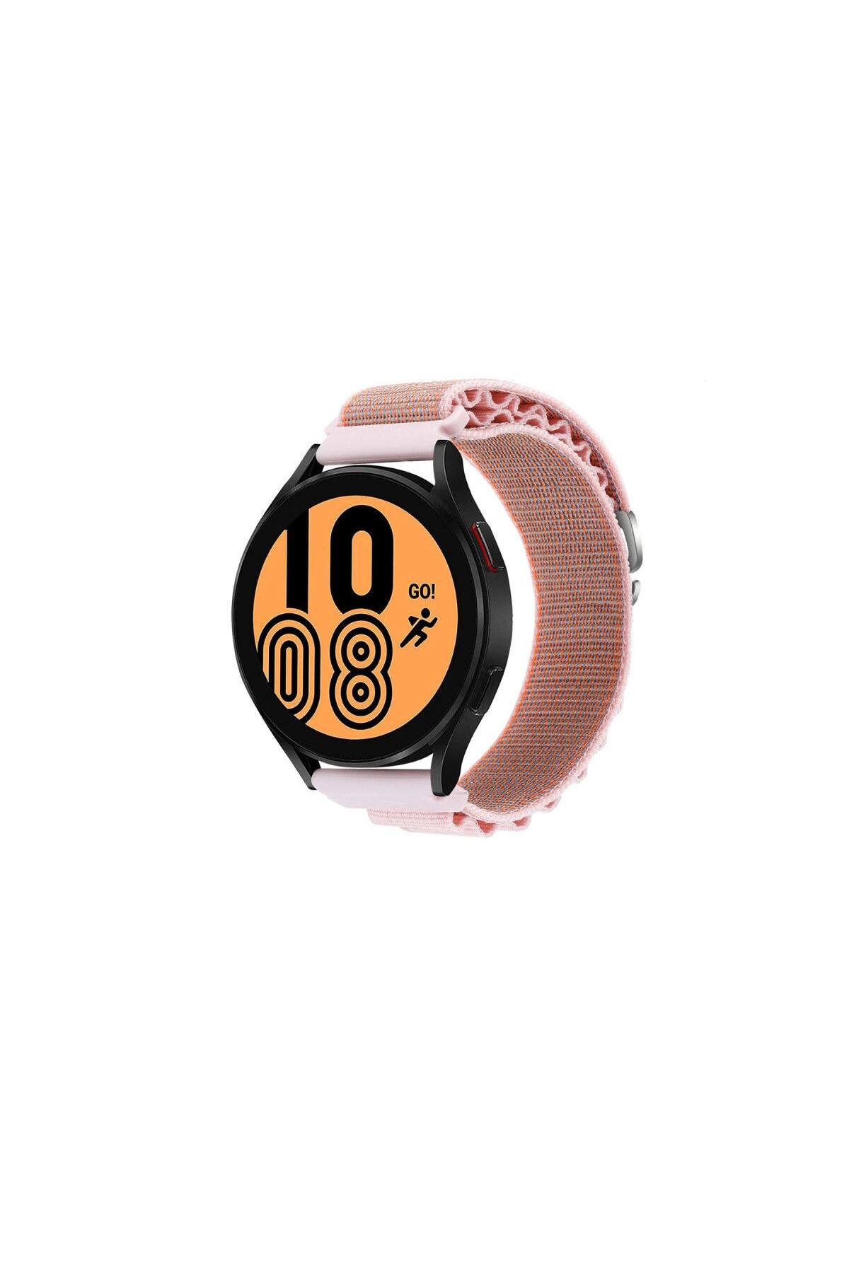 Watch 22mm Kr410 Kumaş Kordon - Pembe