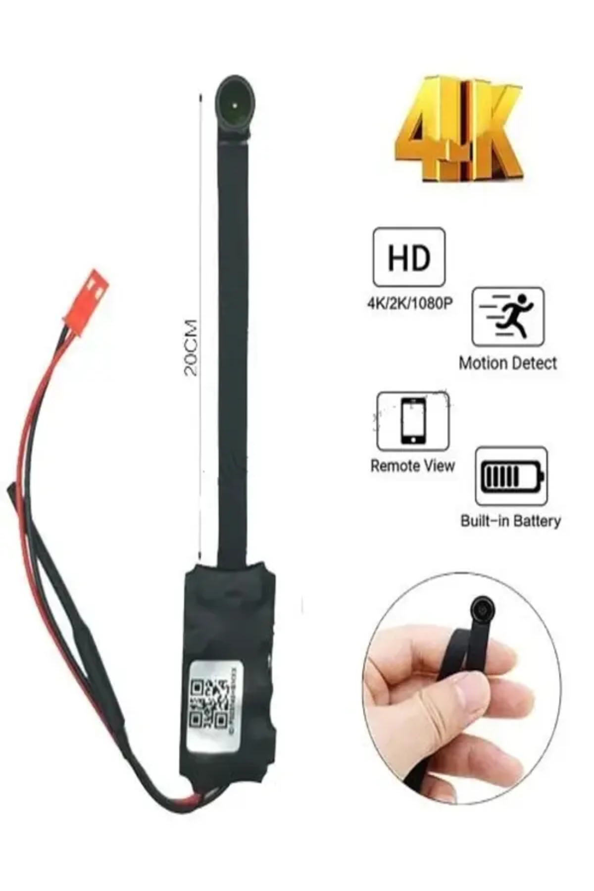 mesticaret GENİŞ AÇI WİFİ GİZLİ KAMERA UZAKTAN İZLEME VE KAYIT