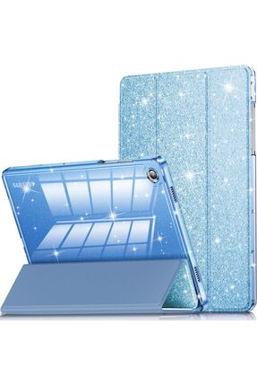 m.tk moveteck Samsung Galaxy Tab A11/A9 8.7 inç Uyumlu Kılıf Simli Işıltılı P...