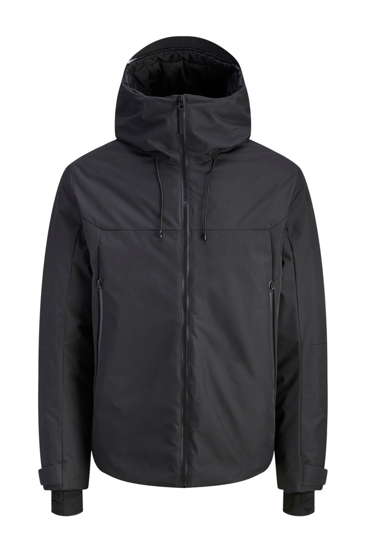 Jack & Jones Erkek Su ve Rüzgara Dayanikli Kapüsonlu Mont - Summit
