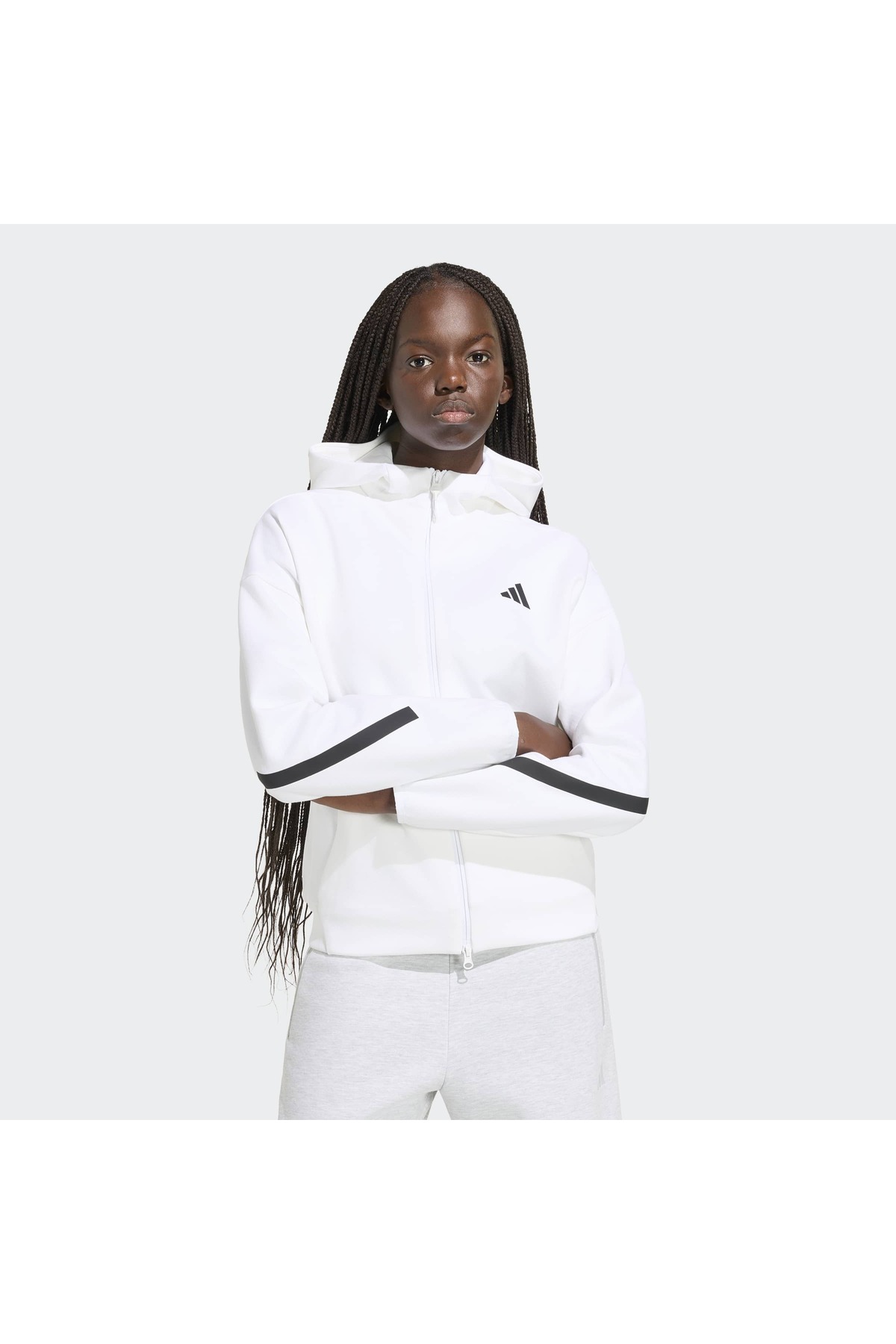 adidas W Z.N.E. Fz Kadın Spor Sweatshirt KF6326 - Fiyatı, Yorumları
