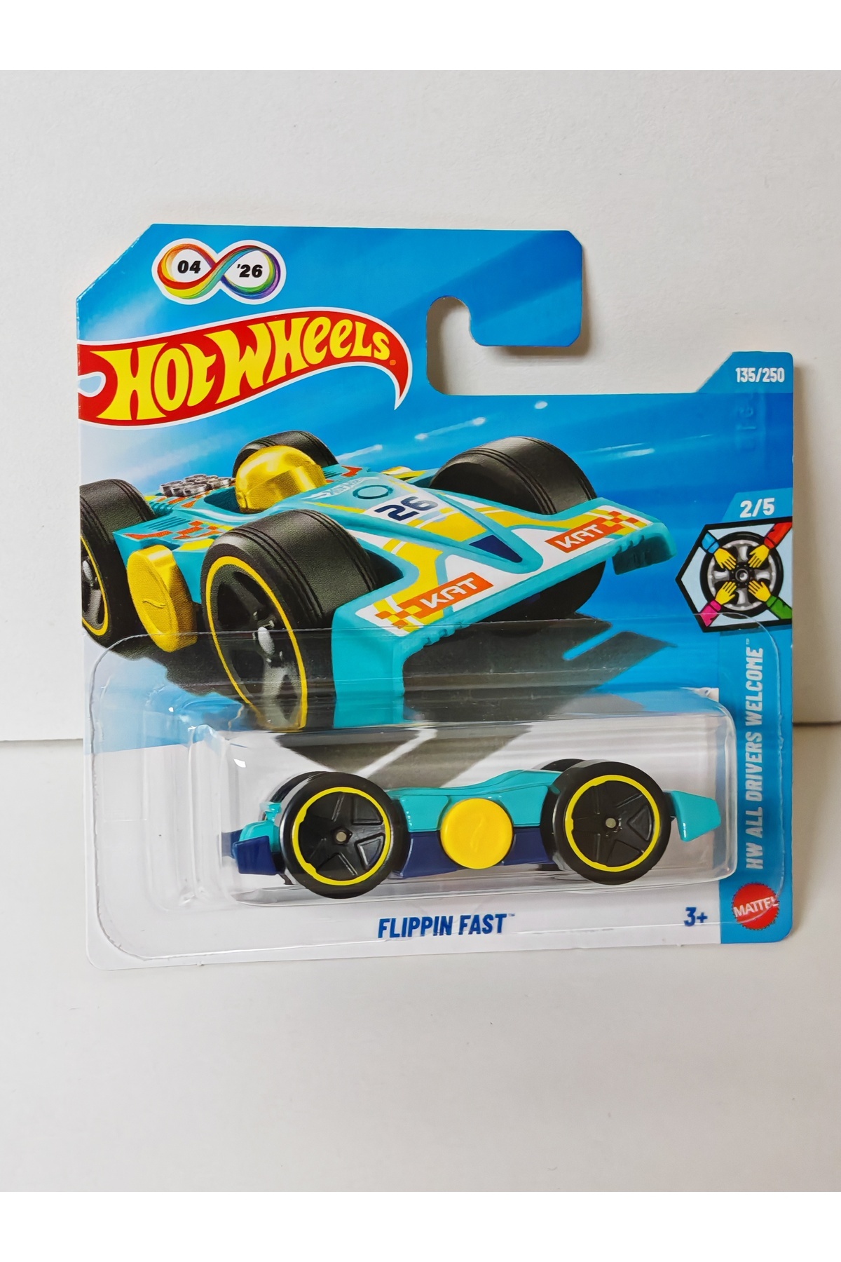 新品 手組 20H 24H Ardenty X keymet wheel set HOT WHEELS HW ALL DRIVERS WELCOME SERİSİ - FLIPPIN FAST MODEL