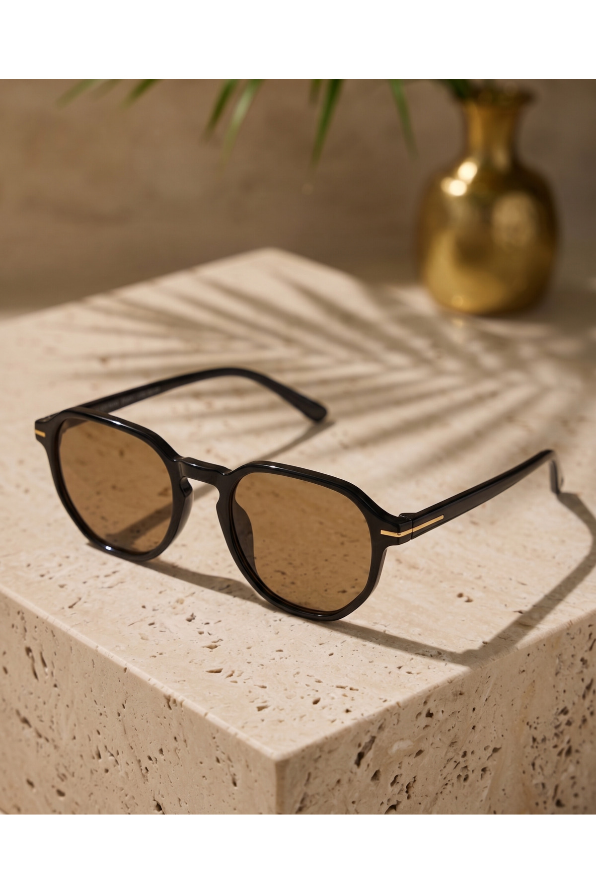 Koi Eyewear Marilyn Siyah Çerçeve Nude Cam UV400 Gözlük görsel 2
