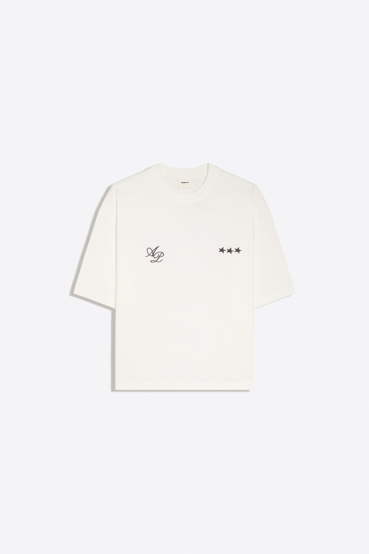Embroidered boxy fit tee
