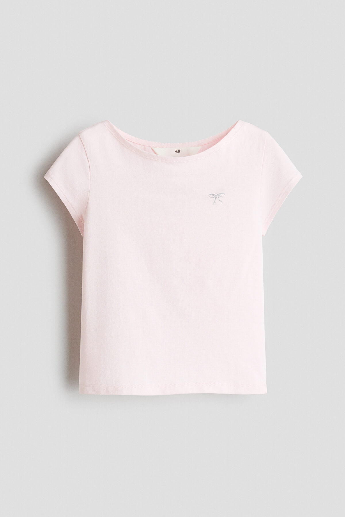 تاپ طرح‌دار یقه قایقی اچ اند ام بلوز H&M