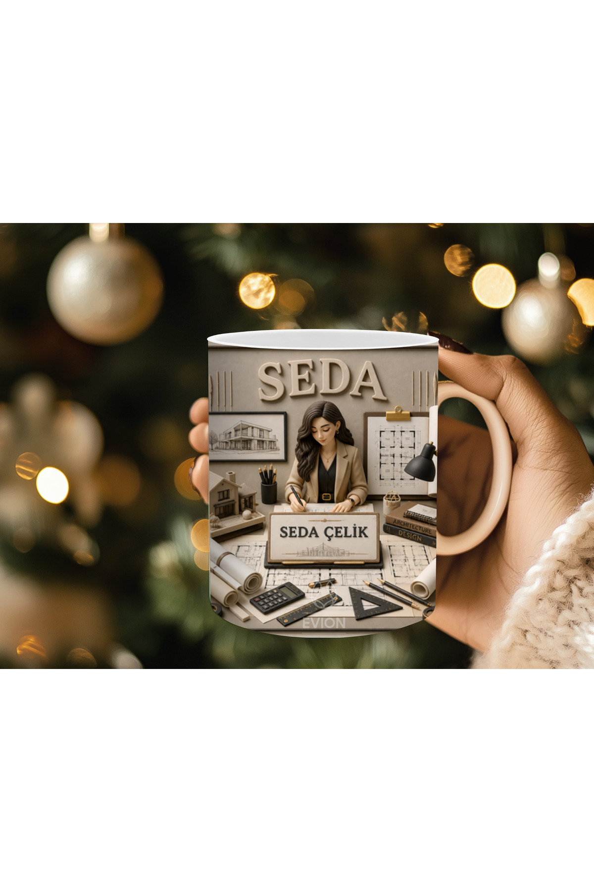 Mug with Special Names for Architects – Customizable Profession Gift | Architect Gift with Name |
