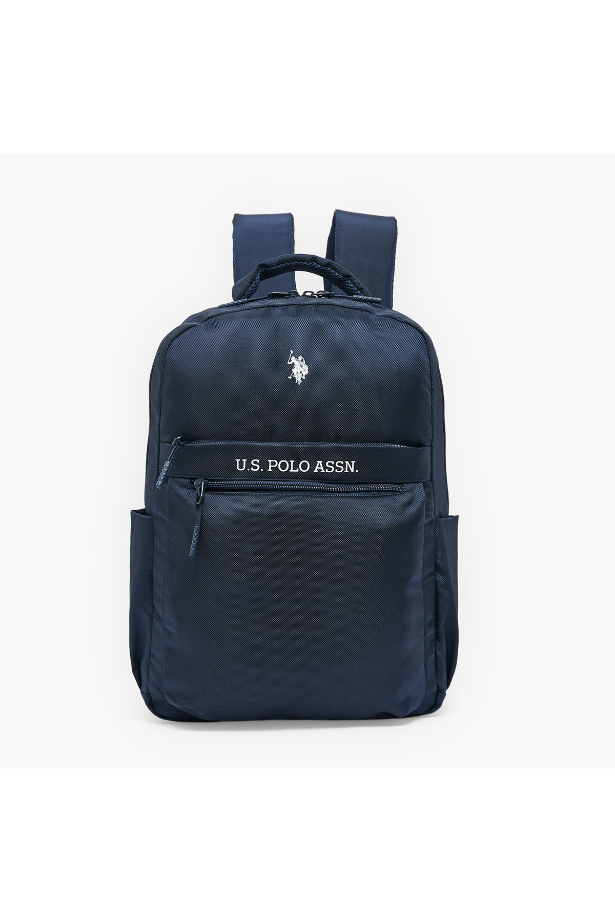 U.S. Polo Assn. يو إس بولو أس إن. حقيبة ظهر مطبوعة بالشعار للفتيات من 8 إلى 1...