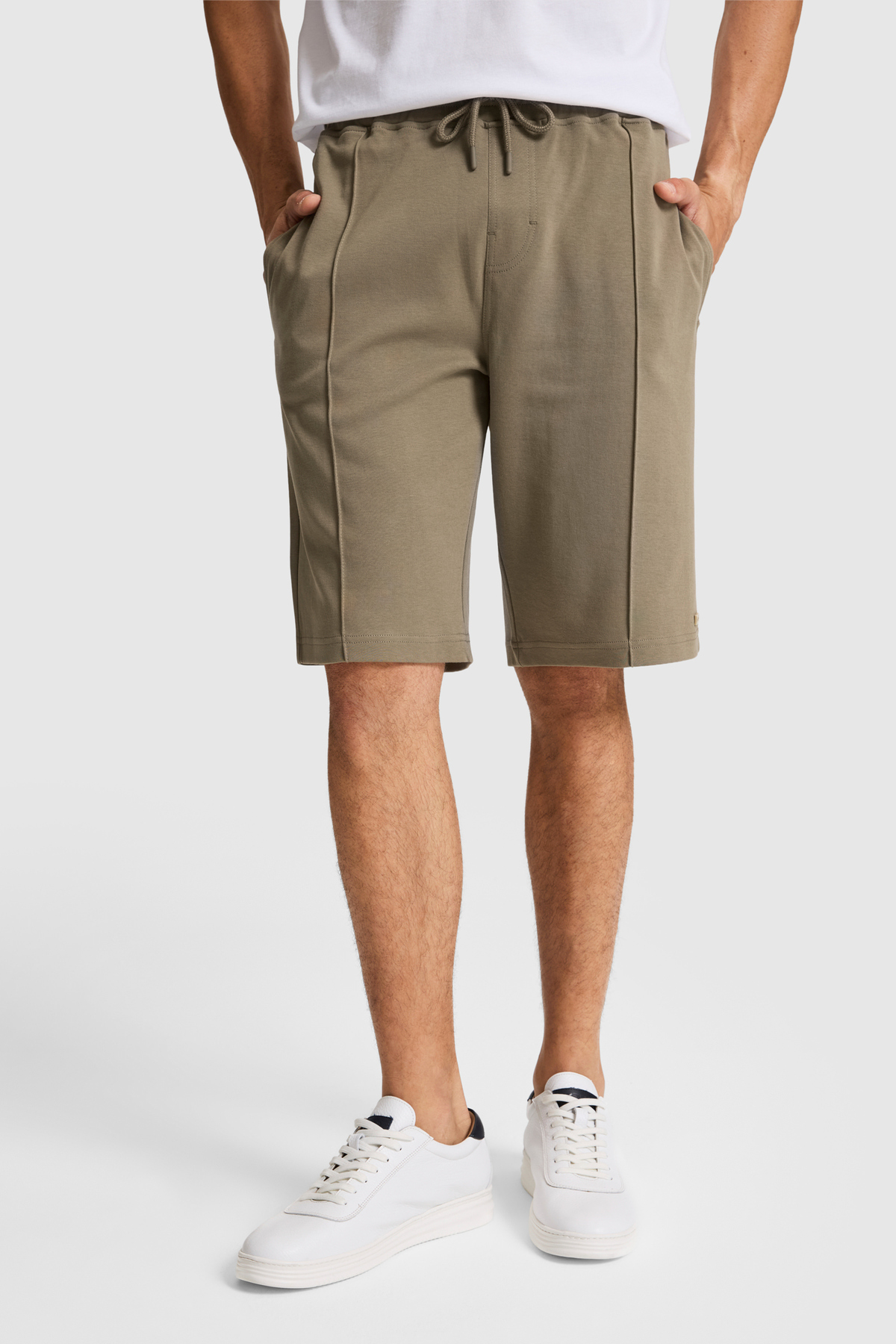 U.S. Polo Assn. Erkek Haki Örme Şort 50327203-VR027 görsel 2